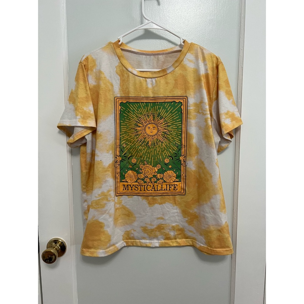 Tarot T-shirt tie dye